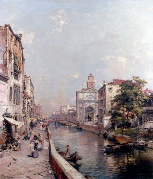 弗朗玆 理查德 翁特貝格爾 Rio St Geronimo Venezia 弗朗玆 理查德 翁特貝格爾 Rio St Geronimo Venezia